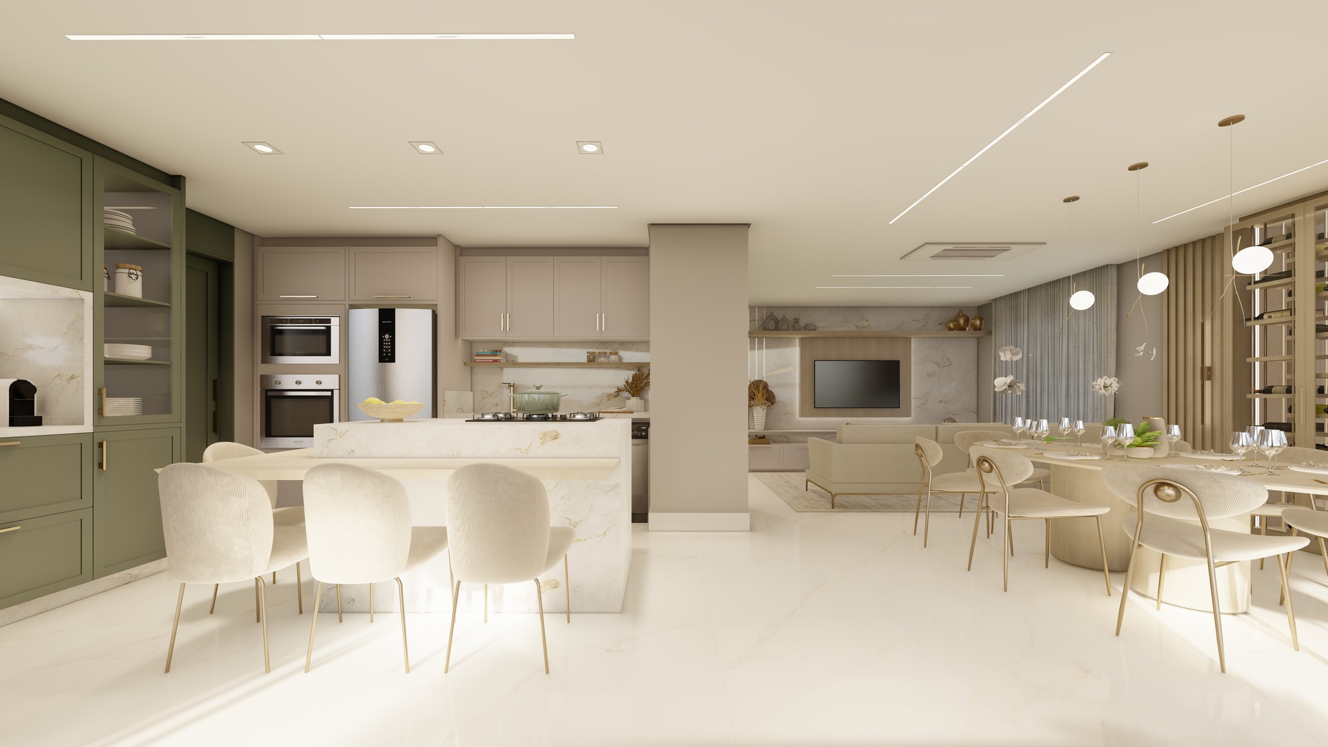 Render Apto Modelo Cobertura_15 - Foto