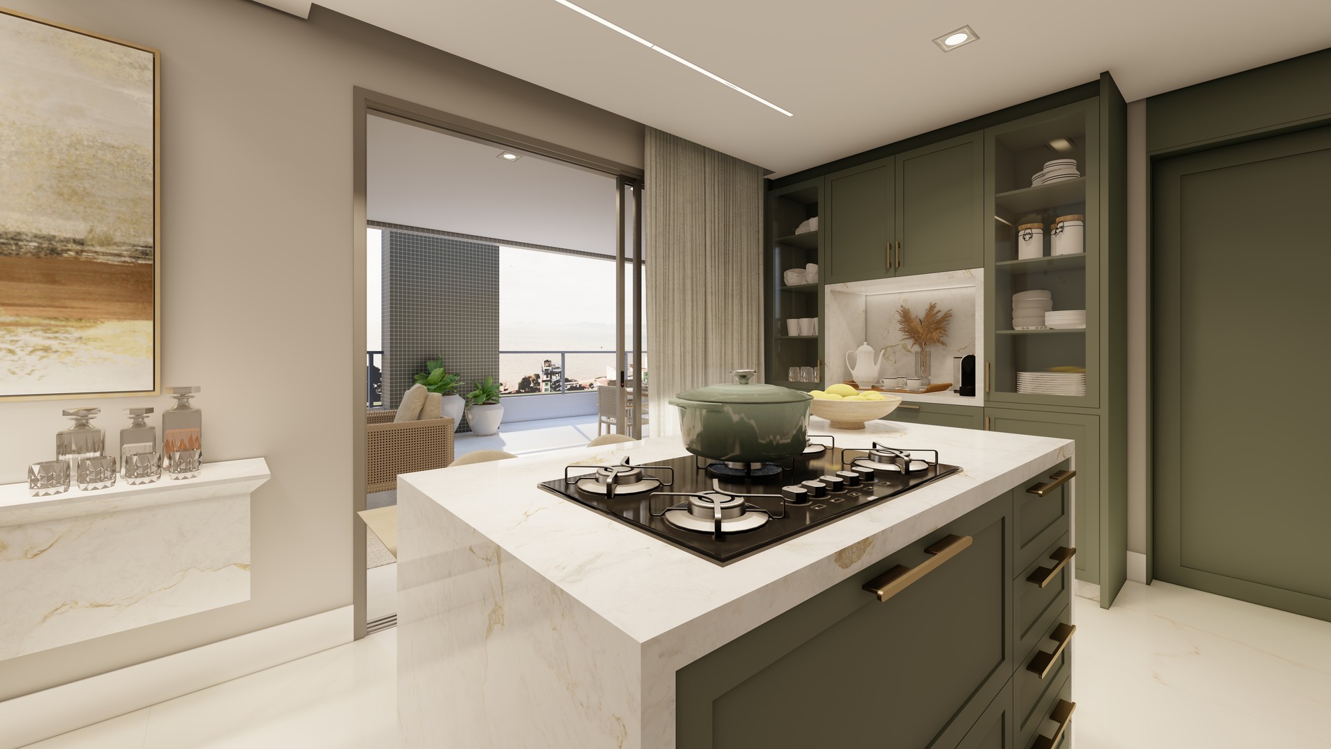 Render Apto Modelo Cobertura_2 - Foto