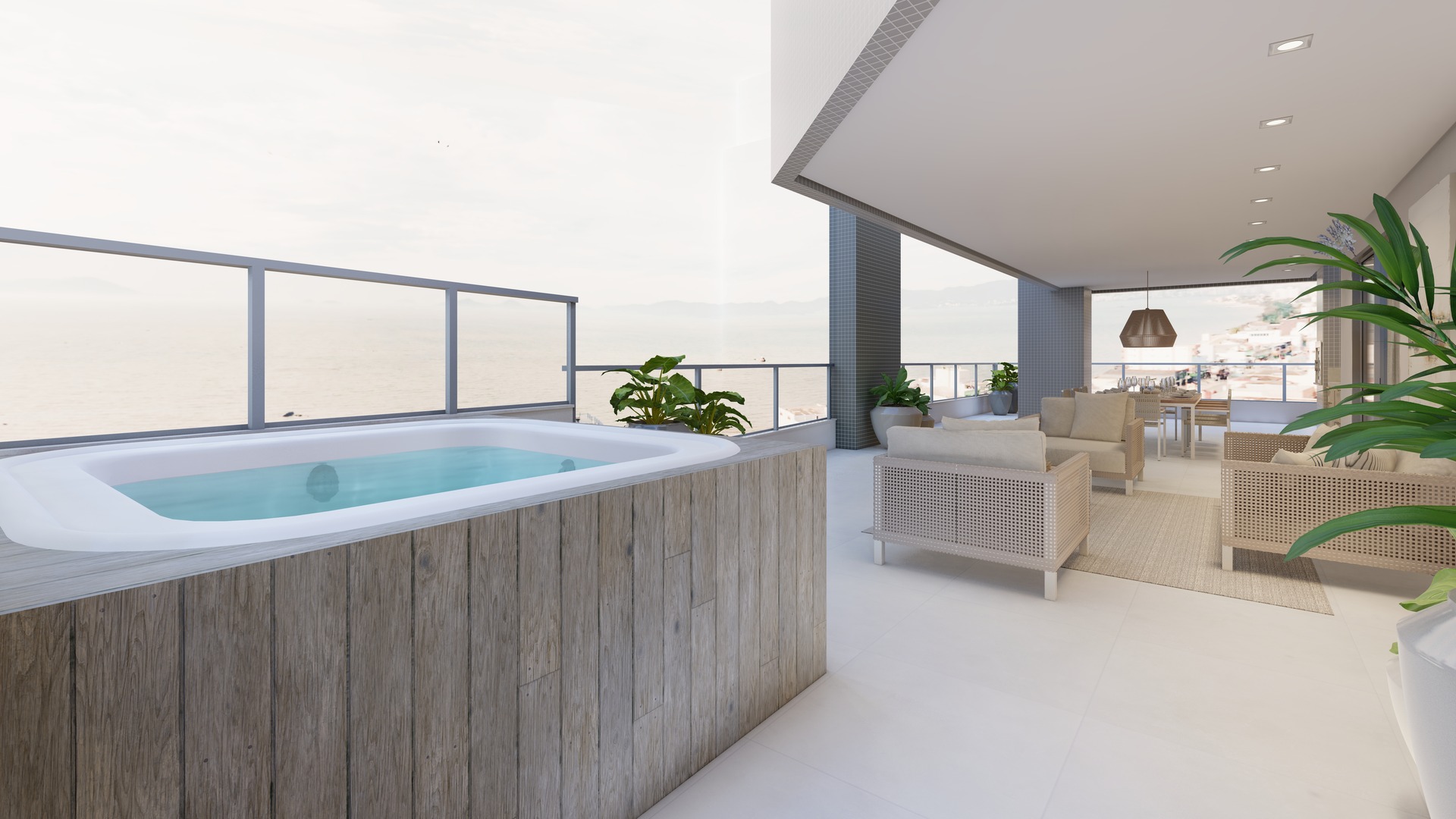 Render Apto Modelo Cobertura_20 - Foto