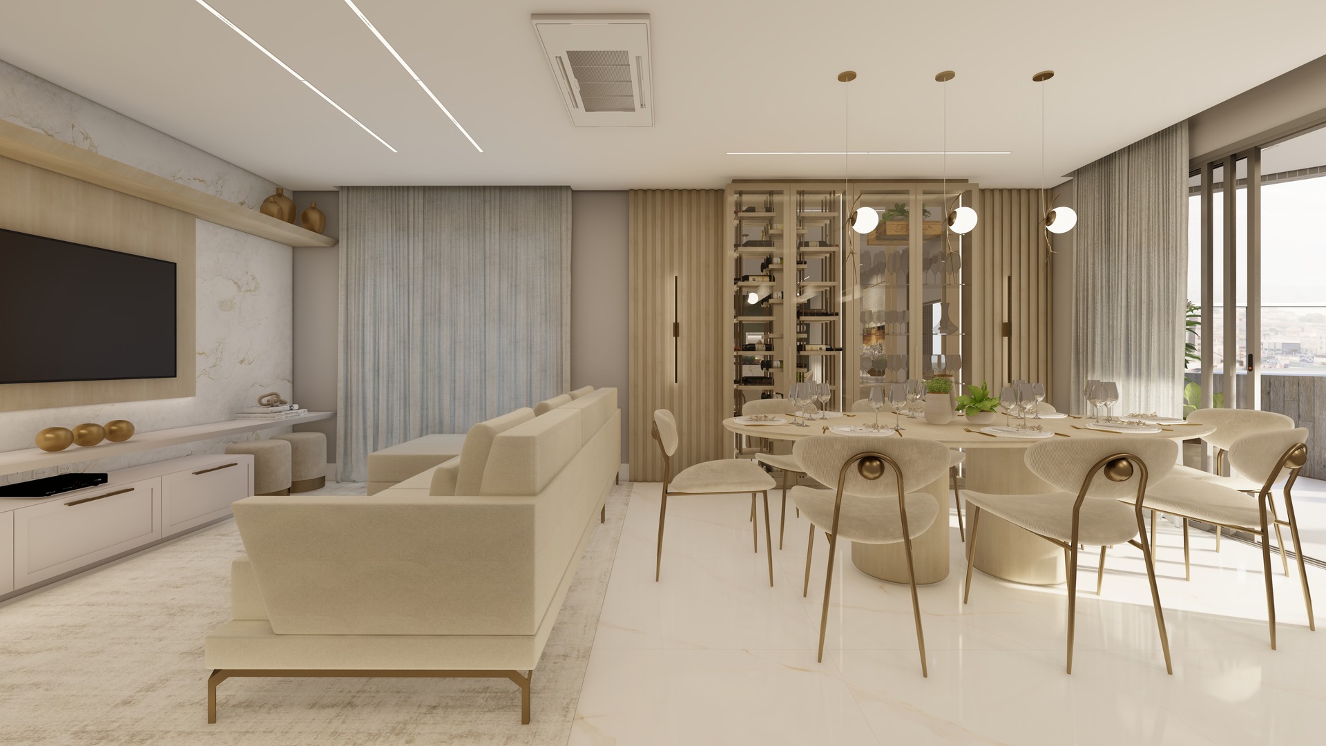 Render Apto Modelo Cobertura_4 - Foto