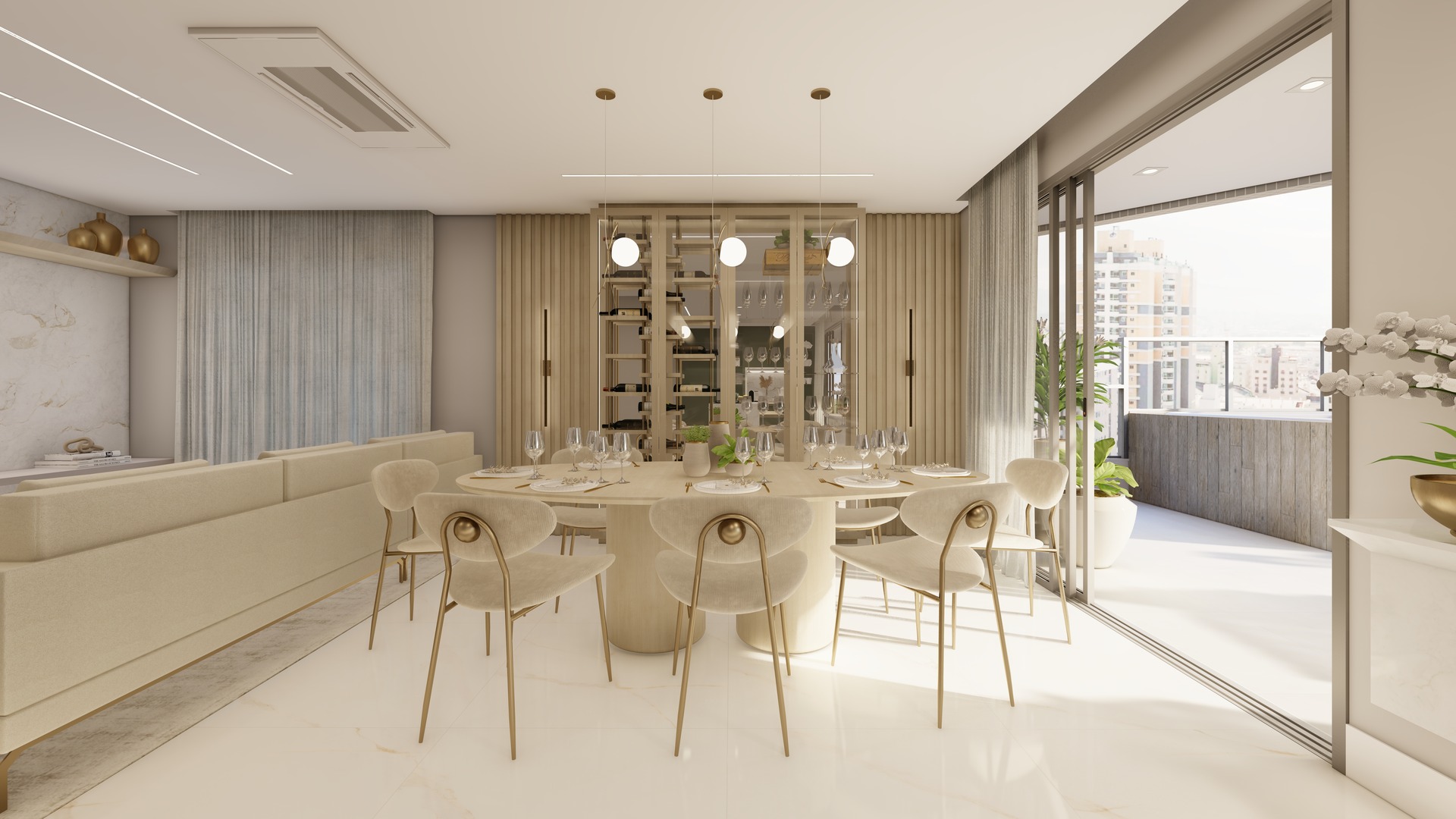 Render Apto Modelo Cobertura_5 - Foto