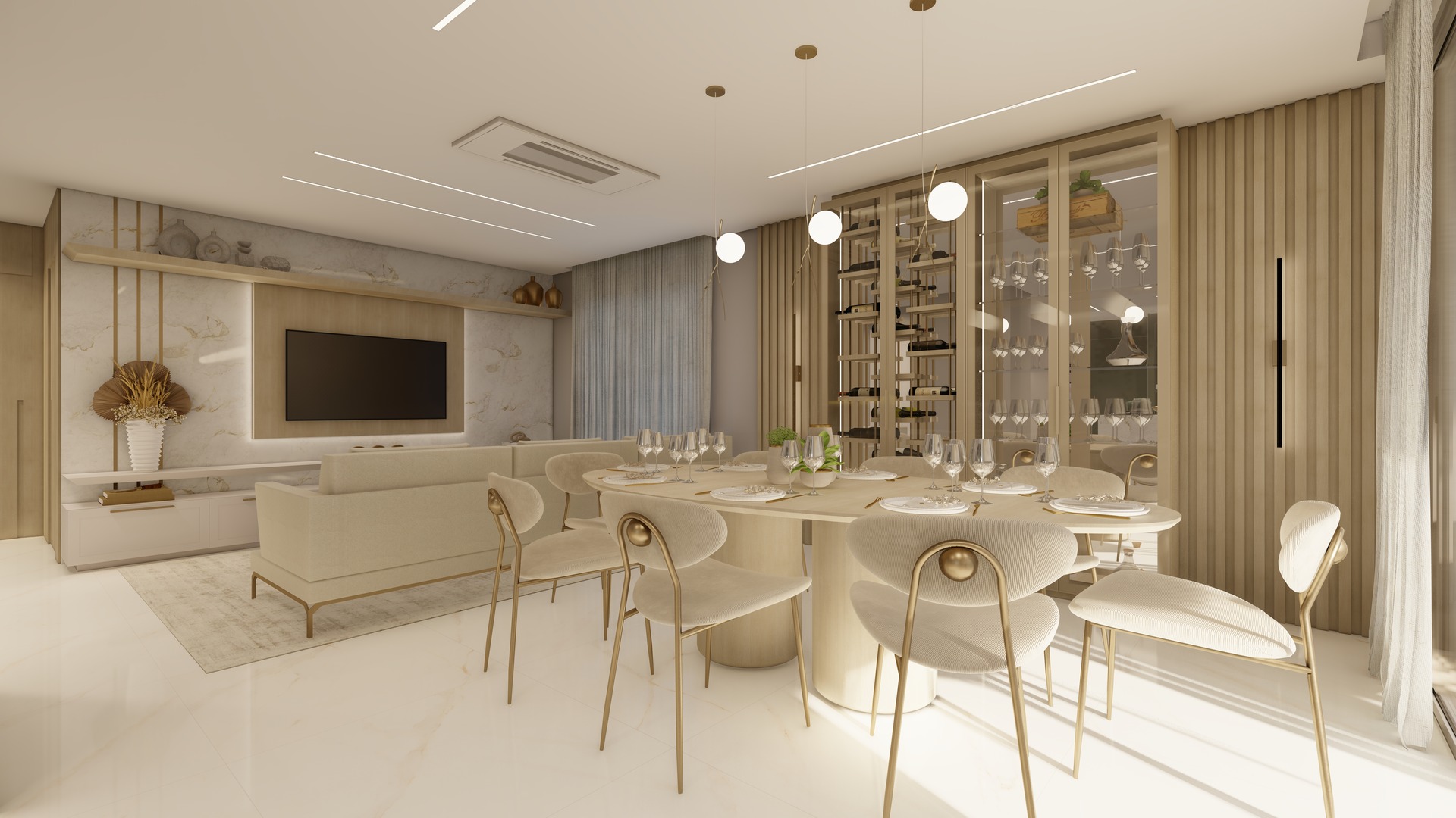 Render Apto Modelo Cobertura_6 - Foto