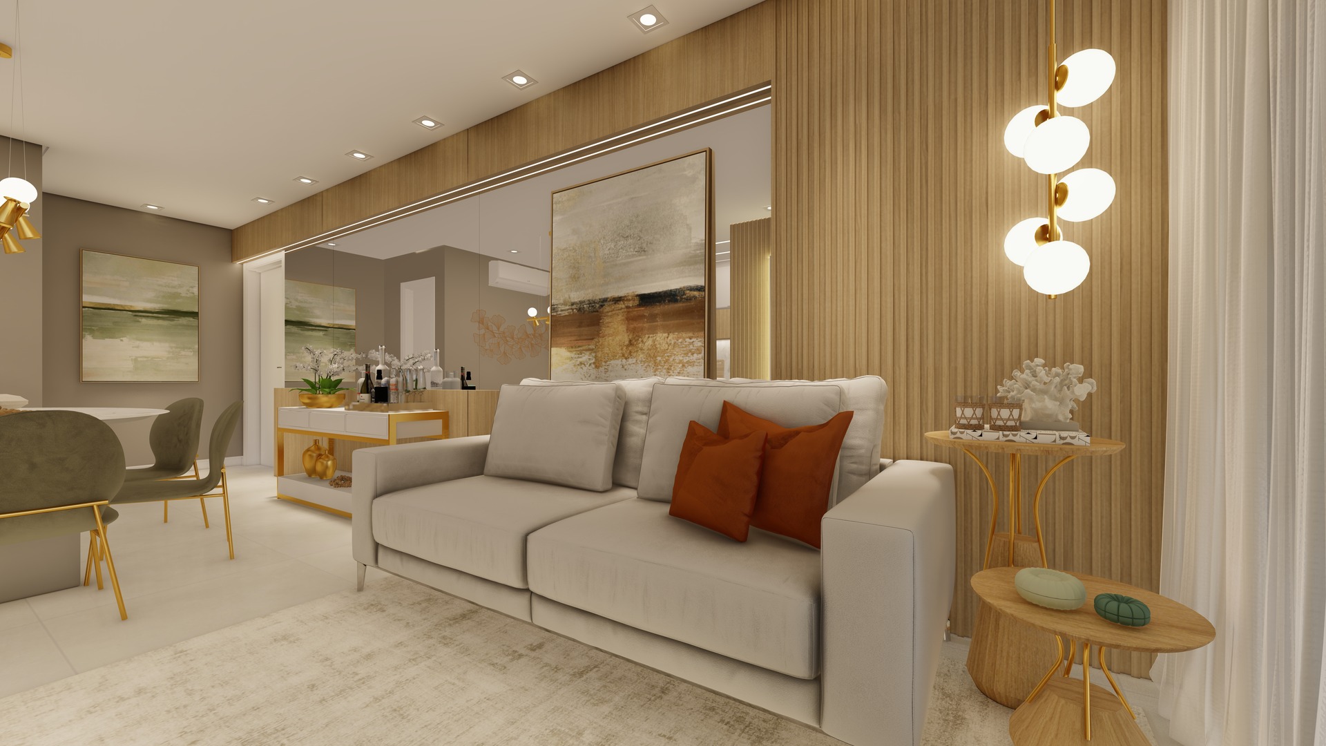 Render_Apto Modelo Sala_REV_01_5 - Foto